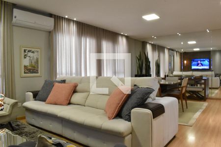 Sala de apartamento para alugar com 3 quartos, 129m² em Campina do Siqueira, Curitiba
