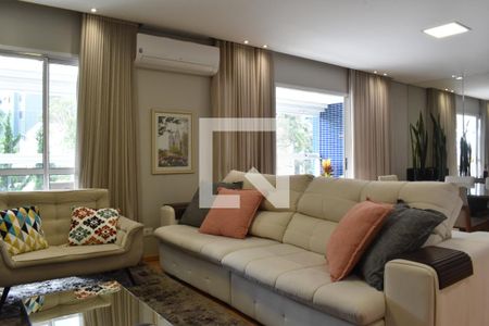 Sala de apartamento para alugar com 3 quartos, 129m² em Campina do Siqueira, Curitiba