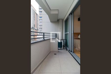 Studio - Varanda de apartamento para alugar com 1 quarto, 23m² em Jardim das Acacias, São Paulo