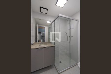 Studio para alugar com 28m², 1 quarto e sem vaga Studio para alugar com 28m², 1 quarto e sem vagaBanheiro