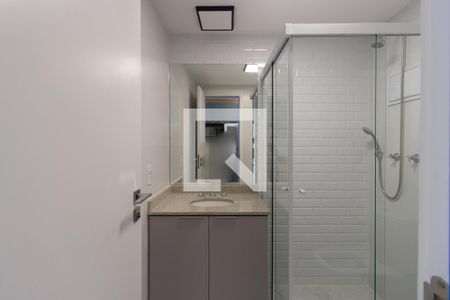 Studio para alugar com 28m², 1 quarto e sem vaga Studio para alugar com 28m², 1 quarto e sem vagaBanheiro