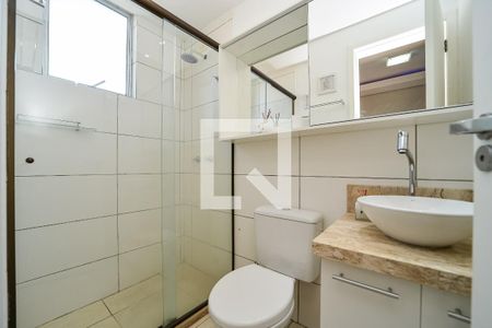 Banheiro da Suíte de apartamento à venda com 2 quartos, 50m² em Sarandi, Porto Alegre