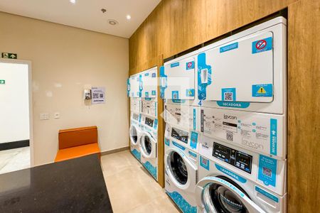 Apartamento para alugar com 22m², 1 quarto e sem vagaLavanderia