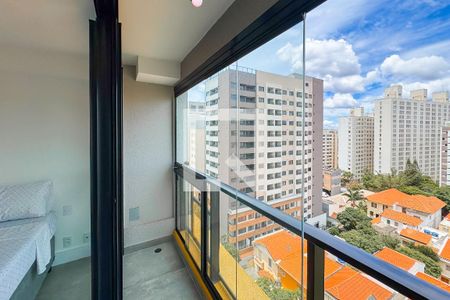 Apartamento para alugar com 22m², 1 quarto e sem vagaVaranda