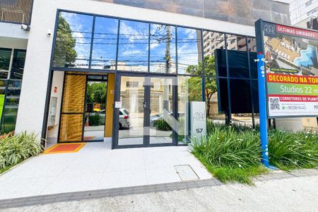 Apartamento para alugar com 22m², 1 quarto e sem vagaFachada