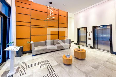 Apartamento para alugar com 22m², 1 quarto e sem vagaHall social