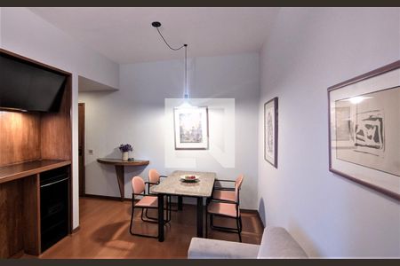 Sala de apartamento para alugar com 1 quarto, 50m² em Funcionários, Belo Horizonte