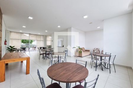 Apartamento para alugar com 61m², 2 quartos e 1 vagaÁrea comum - Salão de festas