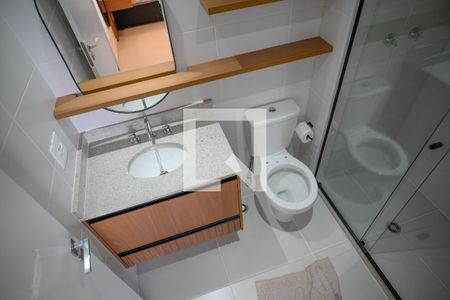 Studio para alugar com 27m², 1 quarto e sem vaga Studio para alugar com 27m², 1 quarto e sem vagaBanheiro