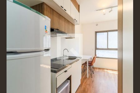 Studio à venda com 25m², 1 quarto e sem vagaCozinha