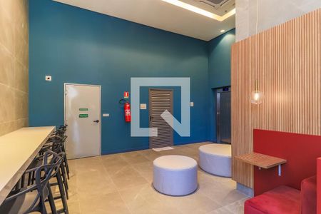 Studio à venda com 25m², 1 quarto e sem vagaHall Social