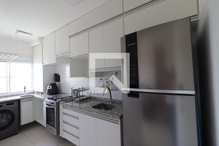 Cozinha de apartamento para alugar com 2 quartos, 55m² em Sumarezinho, Ribeirão Preto