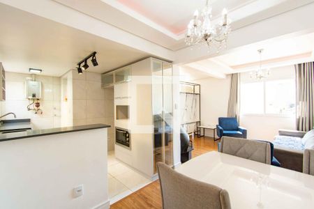Sala de casa de condomínio à venda com 3 quartos, 142m² em Olaria, Canoas
