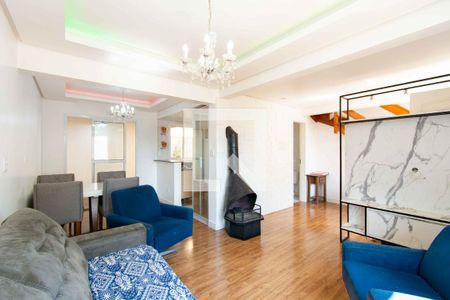 Sala de casa de condomínio à venda com 3 quartos, 142m² em Olaria, Canoas