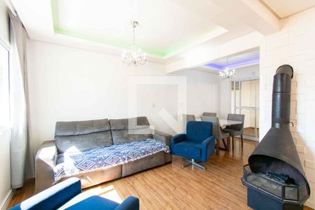 Sala de casa de condomínio à venda com 3 quartos, 142m² em Olaria, Canoas