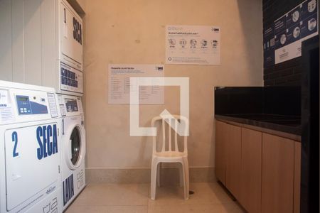 Área comum - Lavanderia de kitnet/studio à venda com 1 quarto, 21m² em Vila Mariana, São Paulo
