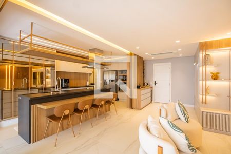 Apartamento à venda com 136m², 3 quartos e 2 vagasSala