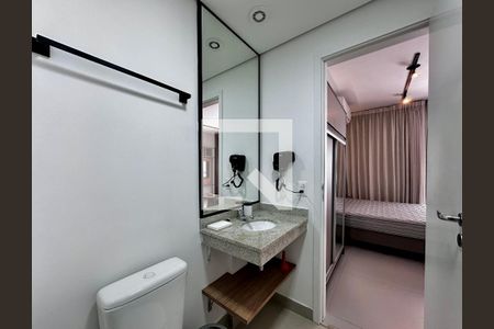 Studio para alugar com 43m², 0 quarto e 1 vaga Studio para alugar com 43m², 0 quarto e 1 vagaBanheiro