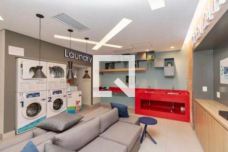 Studio para alugar com 43m², 0 quarto e 1 vaga Studio para alugar com 43m², 0 quarto e 1 vagaLavanderia