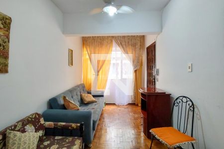 Sala de apartamento para alugar com 2 quartos, 60m² em Boqueirão, Praia Grande