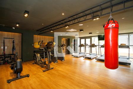 Studio à venda com 32m², 1 quarto e sem vaga Studio à venda com 32m², 1 quarto e sem vagaÁrea Comum - Academia