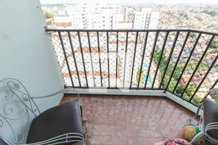 Varanda da Sala de apartamento à venda com 3 quartos, 78m² em Chácara Belenzinho, São Paulo