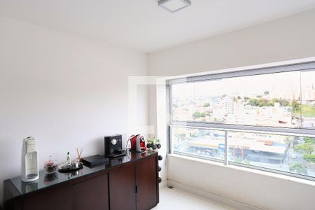 Varanda da Sala de apartamento à venda com 4 quartos, 115m² em Ipiranga, Belo Horizonte
