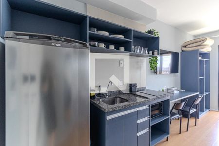 Studio à venda com 24m², 1 quarto e 1 vaga Studio à venda com 24m², 1 quarto e 1 vagaCozinha