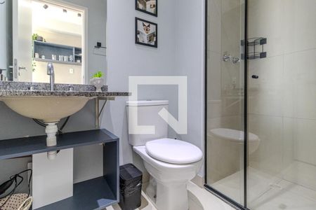 Studio à venda com 24m², 1 quarto e 1 vaga Studio à venda com 24m², 1 quarto e 1 vagaBanheiro