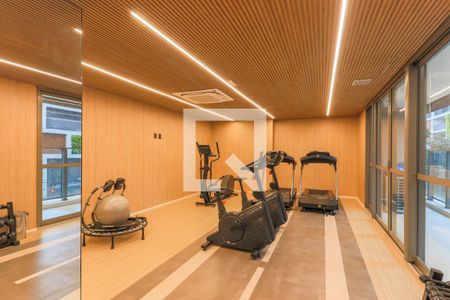 Studio à venda com 31m², 1 quarto e sem vaga Studio à venda com 31m², 1 quarto e sem vagaÁrea comum - Academia