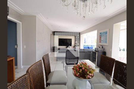 Sala de Jantar de apartamento à venda com 3 quartos, 142m² em Parque do Morumbi, São Paulo