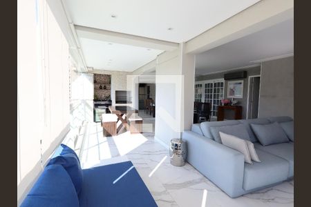 Varanda gourmet de apartamento à venda com 3 quartos, 142m² em Parque do Morumbi, São Paulo