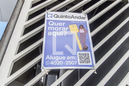 Studio para alugar com 48m², 1 quarto e sem vaga Studio para alugar com 48m², 1 quarto e sem vagaPlaca
