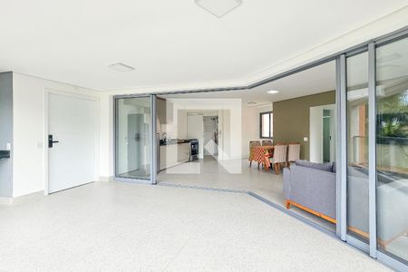 Varanda de apartamento para alugar com 3 quartos, 115m² em Jardim Tres Marias, Guarujá