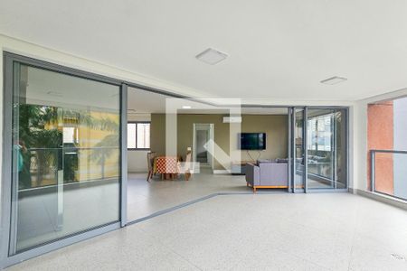 Varanda de apartamento para alugar com 3 quartos, 115m² em Jardim Tres Marias, Guarujá