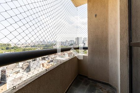 Varanda da Sala de apartamento para alugar com 2 quartos, 50m² em Vila Santo Estefano, São Paulo