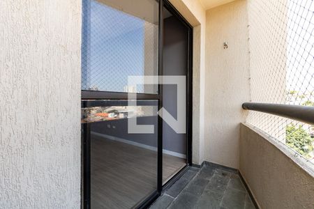 Varanda da Sala de apartamento para alugar com 2 quartos, 50m² em Vila Santo Estefano, São Paulo