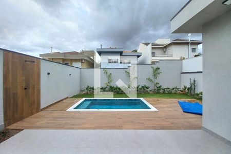 Vista da sala de Jantar  de casa de condomínio à venda com 3 quartos, 360m² em Swiss Park, Campinas