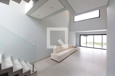 Sala de casa de condomínio à venda com 3 quartos, 360m² em Swiss Park, Campinas