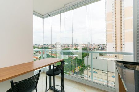 Varanda da Sala de apartamento à venda com 1 quarto, 30m² em Vila Formosa, São Paulo