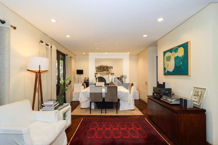 Sala de apartamento para alugar com 3 quartos, 196m² em Paraíso do Morumbi, São Paulo