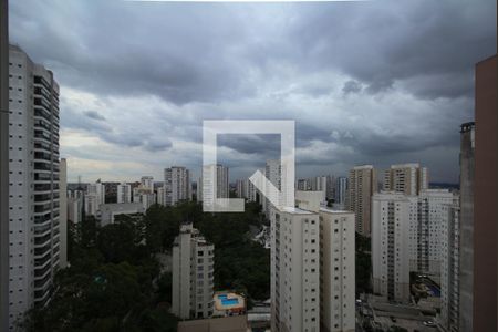 Vista Varanda da Sala de apartamento para alugar com 1 quarto, 52m² em Vila Andrade, São Paulo