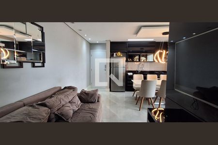 Sala de apartamento à venda com 3 quartos, 66m² em Santa Maria, Santo André