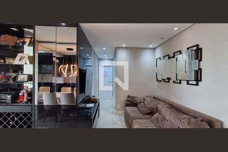 Sala de apartamento à venda com 3 quartos, 66m² em Santa Maria, Santo André