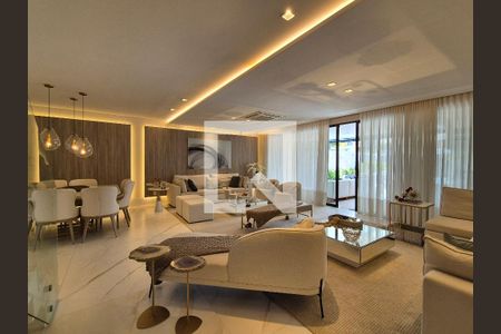 Casa de condomínio à venda com 400m², 5 quartos e 4 vagasSala