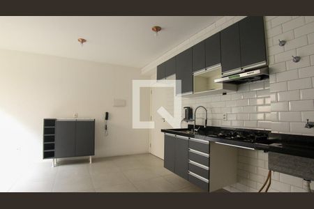 Sala/Cozinha de apartamento à venda com 1 quarto, 42m² em Sítio da Figueira, São Paulo