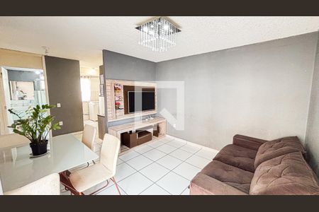 Sala de apartamento para alugar com 2 quartos, 50m² em Jardim Alzira Franco, Santo André