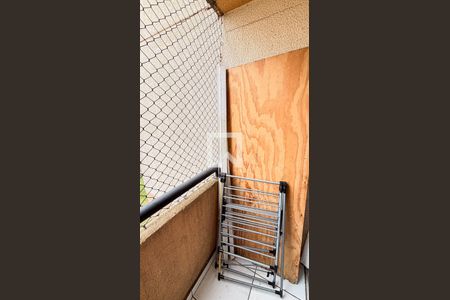 Varanda da Sala de apartamento para alugar com 2 quartos, 50m² em Jardim Alzira Franco, Santo André