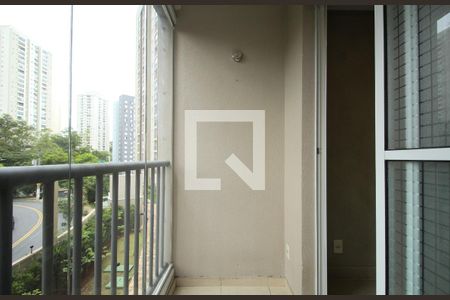 Varanda da Sala de apartamento para alugar com 2 quartos, 49m² em Parque Reboucas, São Paulo
