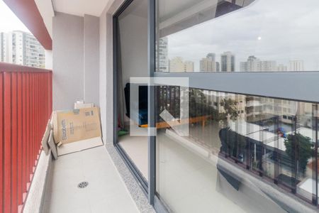 Studio à venda com 28m², 1 quarto e sem vagaVaranda